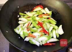 家常丝瓜炒肉的做法图解7