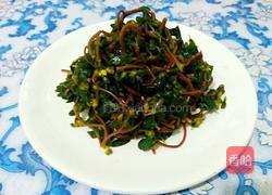 凉拌蚂蚱菜的做法图解4