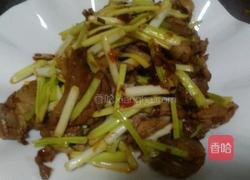 韭黄炒鸭肉的做法图解15