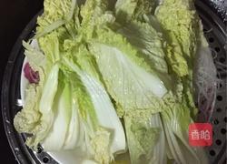 娃娃菜蒸粉丝的做法图解2