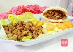 孜然炒肉夹馍的做法图解19
