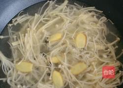 金针菇猪肝汤的做法图解4