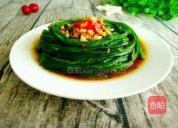 白灼油麦菜的做法图解8