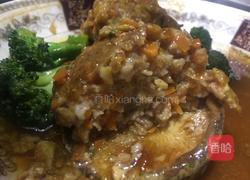 香菇盏 (香菇塞肉、香菇肉馅)的做法图解5