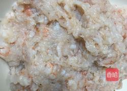 韭菜鸡蛋虾仁饺子馅的做法图解3