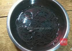 苦菊拌蕨根粉的做法图解2