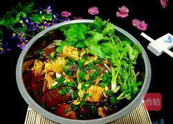 海鲜毛血旺的做法图解12