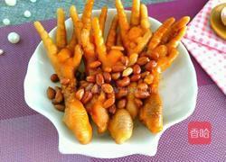 花生炖鸡脚的做法图解12