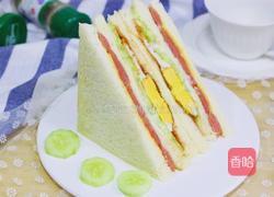 三明治的做法图解20
