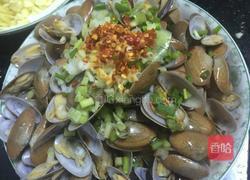 葱油花蛤的做法图解4