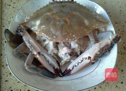 蛋黄炒蟹的做法图解3