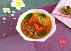 番茄牛肉粉丝汤的做法图解9