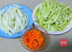 清炒白菜的做法图解2