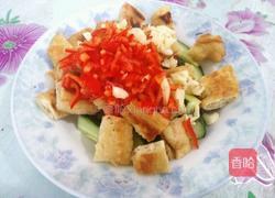 凉拌油条黄瓜的做法图解4