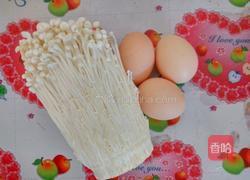 炒金针菇的做法图解1