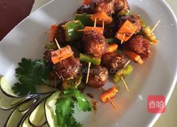 香炸洋葱丸子的做法图解3