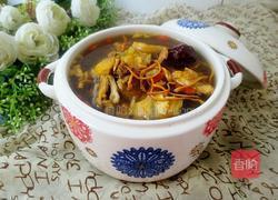虫草花炖鸡汤的做法图解7