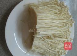 蒜茸粉丝金针菇的做法图解3