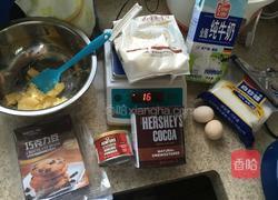 巧克力纸杯蛋糕的做法图解1