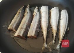 酱煎秋刀鱼的做法图解5
