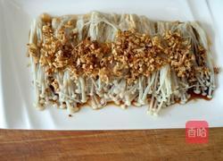 蒜香金针菇的做法图解8