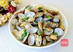 清炒蛤蜊的做法图解5