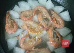 桂花萝卜虾汤的做法图解6
