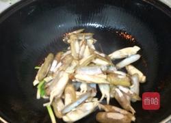 麻辣葱油蛏子的做法图解6