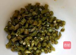 酸豆角肉沫打卤面的做法图解3