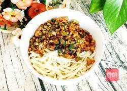 酸豆角肉沫打卤面的做法图解10