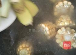 玉米葫芦瓜排骨汤的做法图解4