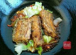 带鱼炖白菜的做法图解16