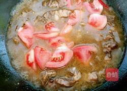 番茄烧牛腩的做法图解8