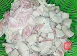 爆炒猪生肠的做法图解3