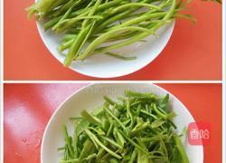 豆豉空心菜梗的做法图解2