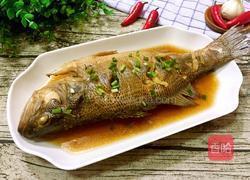 红烧海鲈鱼的做法图解9