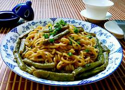 素扁豆焖面