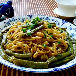 素扁豆焖面