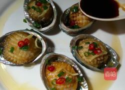 姜葱鲜蒸鲍鱼的做法图解8