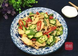 小炒秋葵的做法图解11