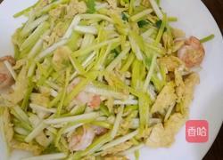 鸡蛋虾仁炒韭黄的做法图解7