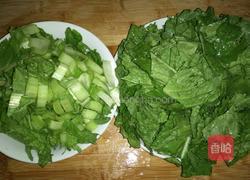 小白菜炖冻豆腐的做法图解5