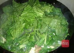 小白菜炖冻豆腐的做法图解10