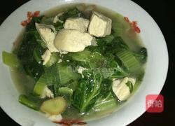 小白菜炖冻豆腐的做法图解12