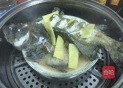 葱油石斑鱼的做法图解6