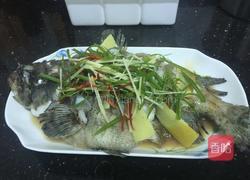 葱油石斑鱼的做法图解8