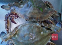 炒梭子蟹的做法图解1