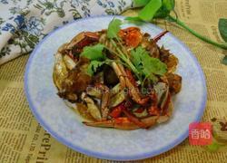 炒梭子蟹的做法图解8