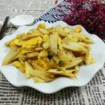 茭白炒鸡蛋