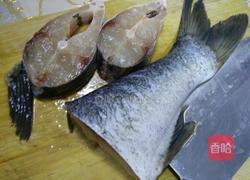 大蒜烧鲢鱼的做法图解1